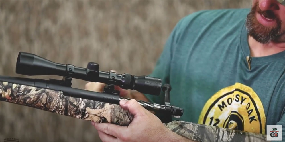 Mossberg Patriot Rifle removing bolt