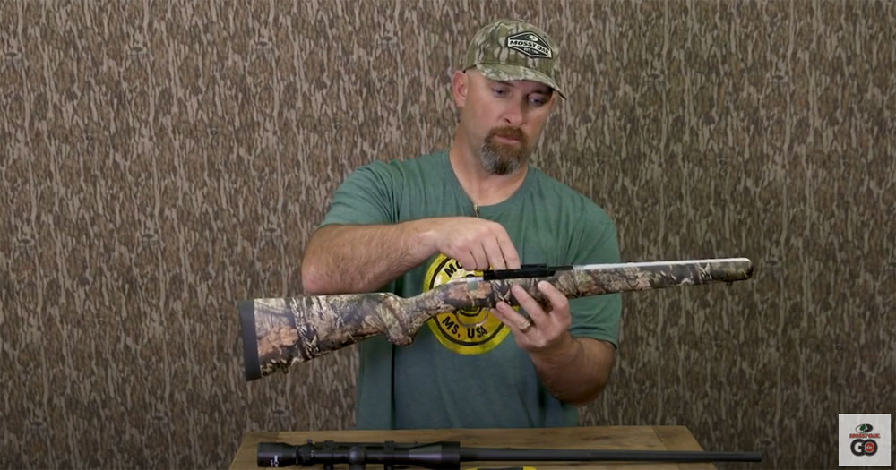 Mossberg Patriot Rifle removing plastic mag