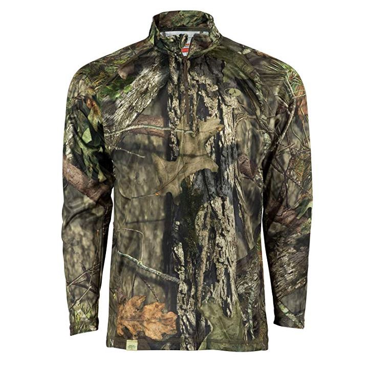 Mossy Oak Men's Standard Camo Hoodie Lightweight Hunting Shirts
