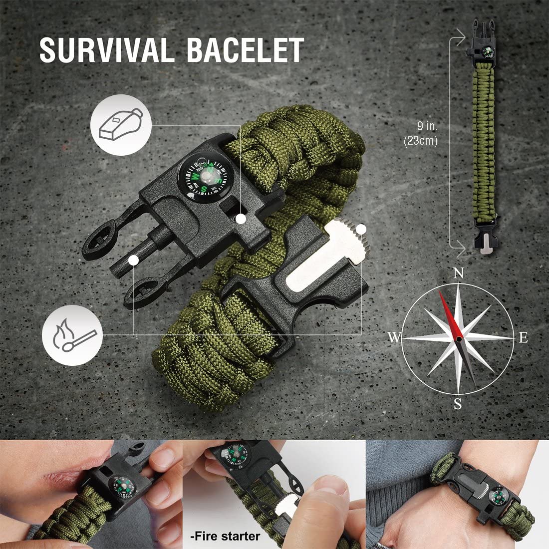 Five Paracord Uses