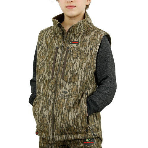 Mossy Oak youth camo vest