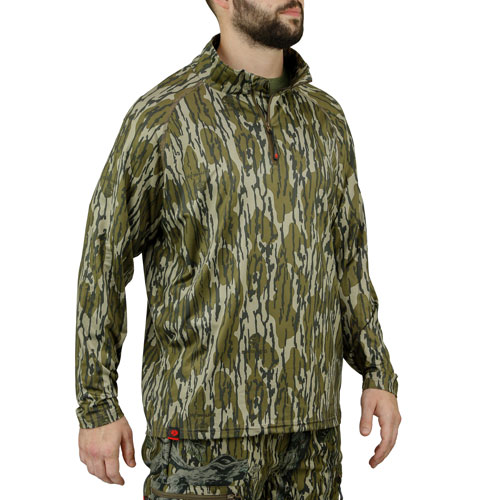 Mossy Oak Bottomland quarter zip