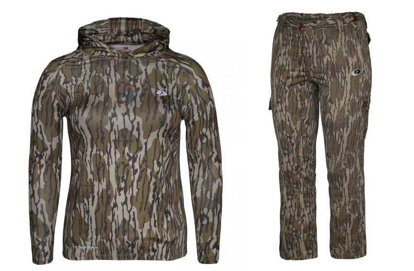 Mossy Oak women's flex hunting apparel