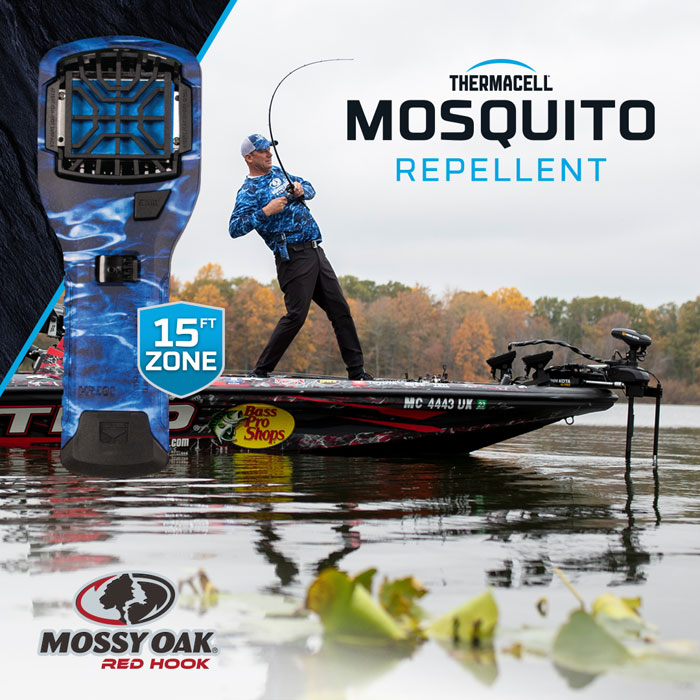 Kevin VanDam Mossy Oak Fishing Red Hook Thermacell