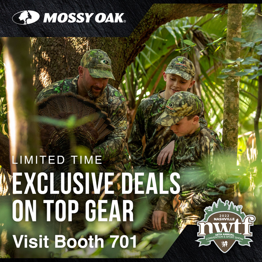 NWTF 2022 Convention Mossy Oak Shop