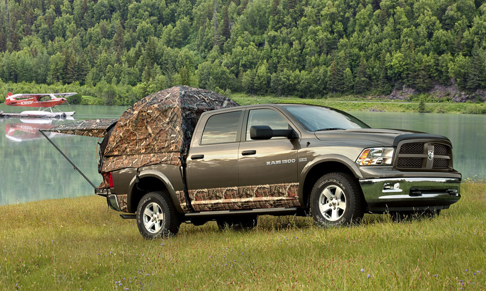 Napier truck tent