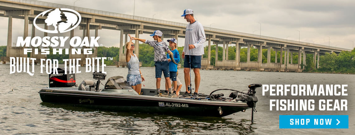 Mossy Oak fishing gear