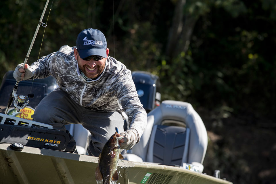 Ott DeFoe fishing