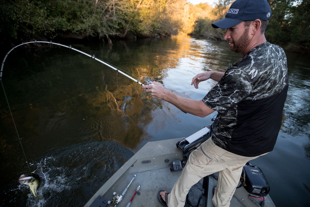 Ott DeFoe fishing