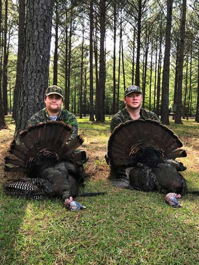 2 turkey hunters