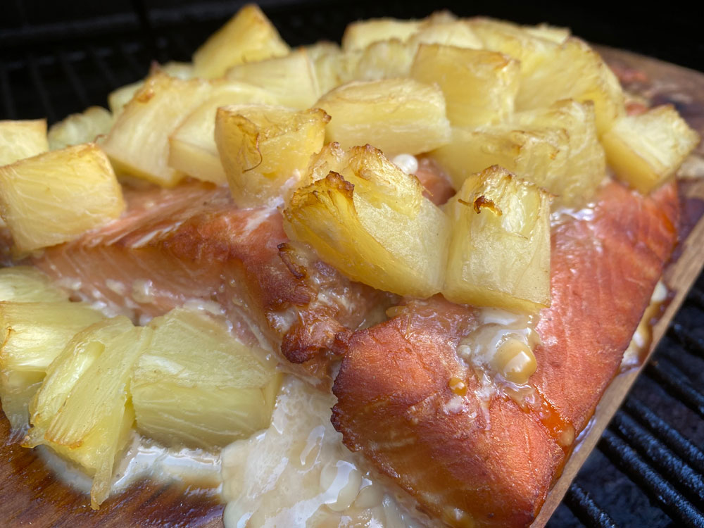 pineapple terriyaki salmon