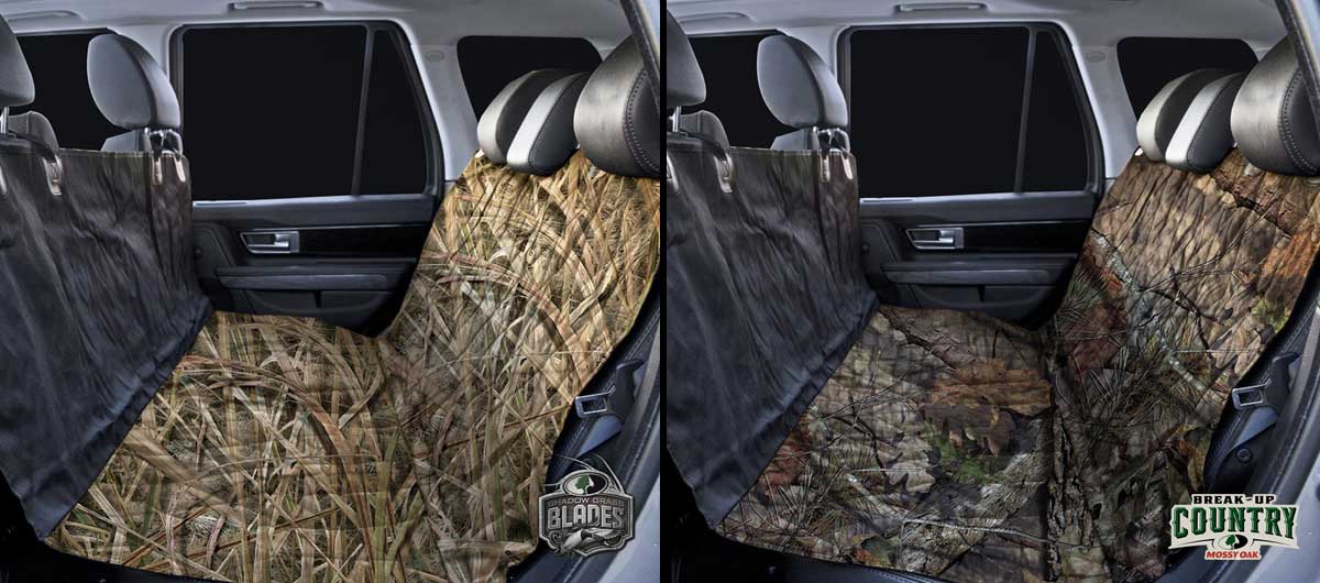 ProMaster back seat covers Mossy Oak