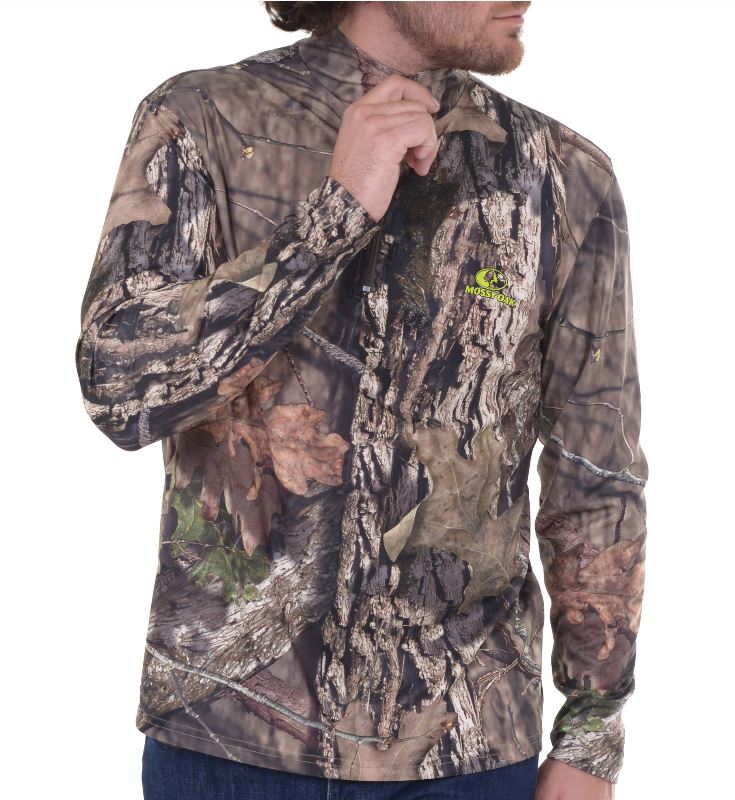 quarter zip camo