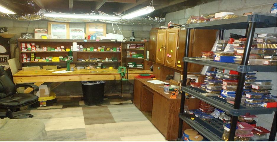 reloading supplies room