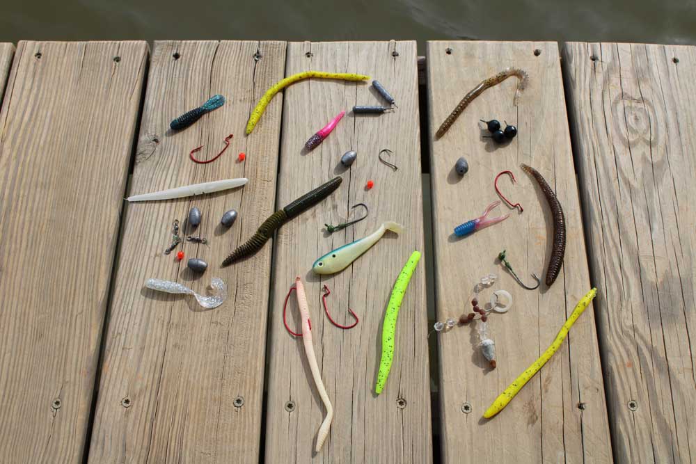 Rigging plastic baits