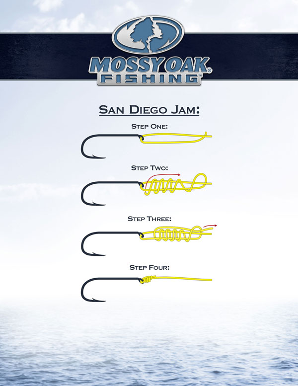 how to tie a San Diego jam knot