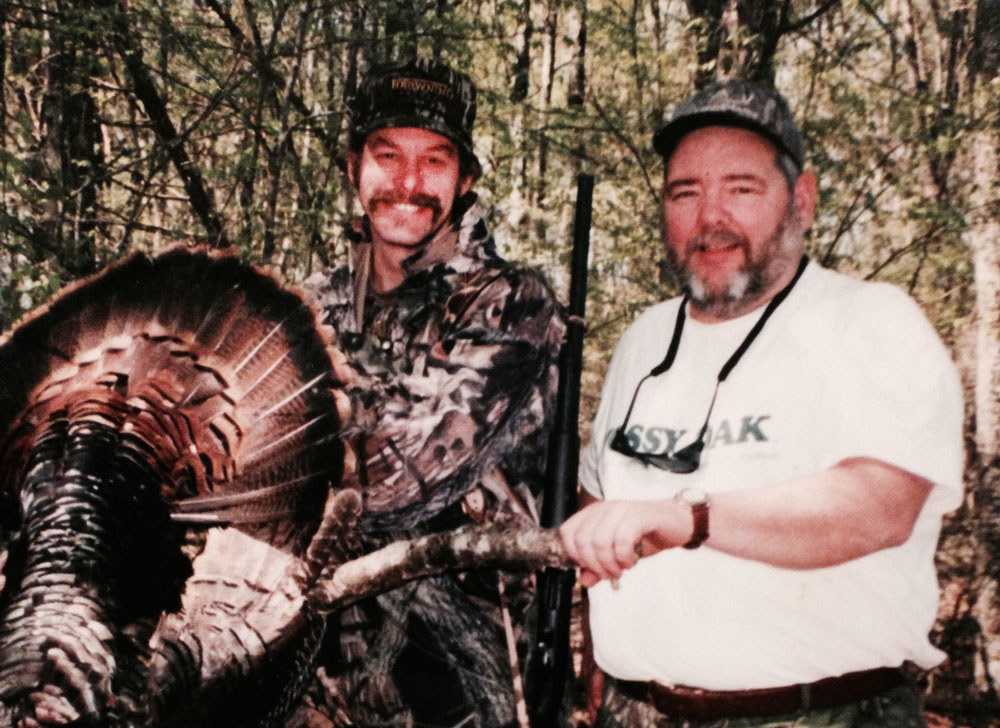 Ted Nugent and Cuz with turkey