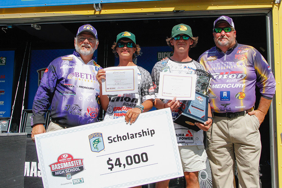 Tucker Smith Mossy Oak Bassmaster High School National Champion