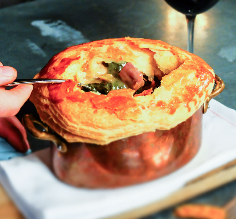 wild turkey pot pie