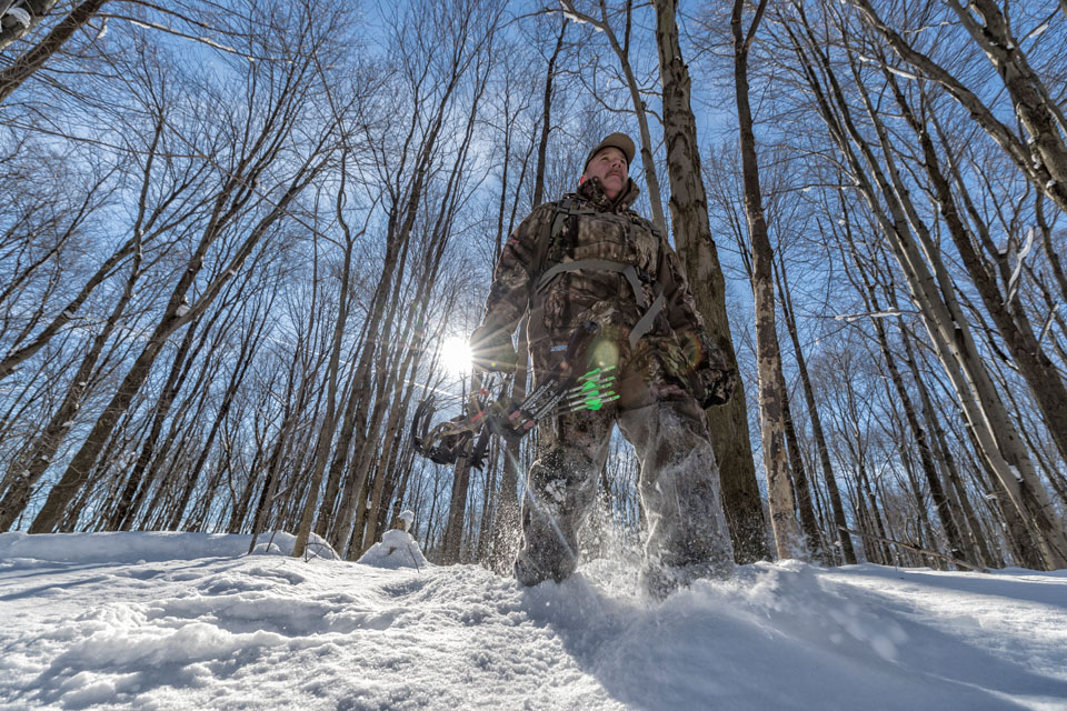 winter deer hunting