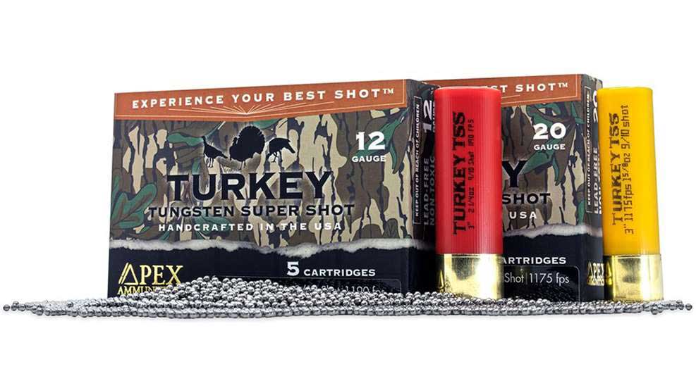 APEX Ammo Mossy Oak greenleaf turkey tss