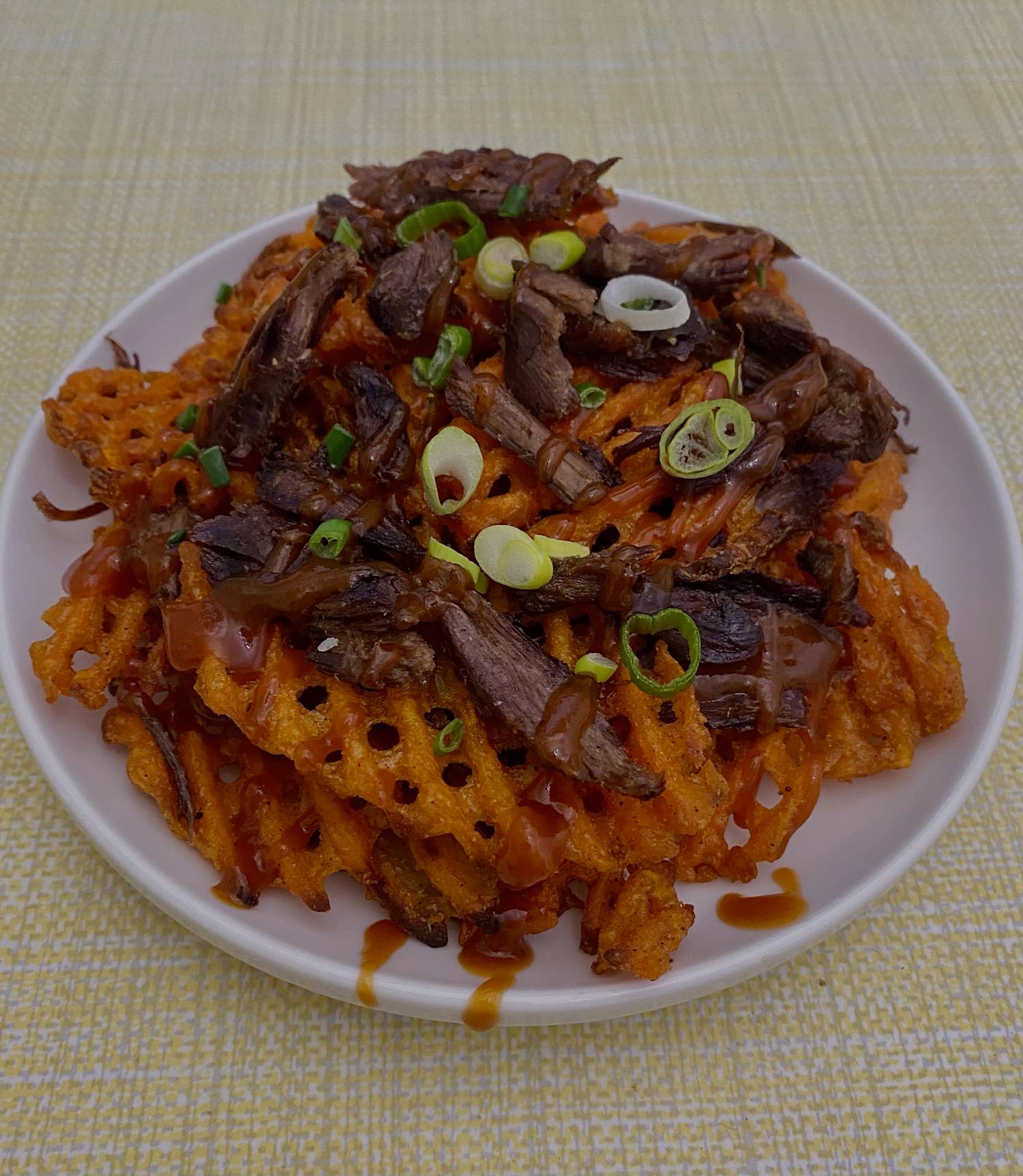 bbq wild turkey fries