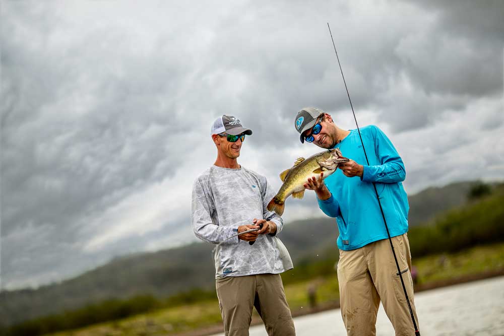 bass anglers with big bass