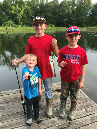 boys fishing