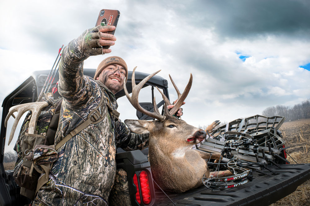 buck selfie