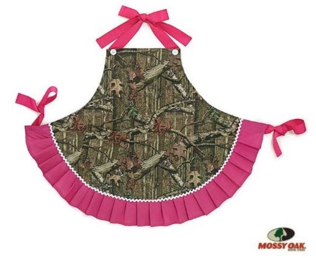 camo apron