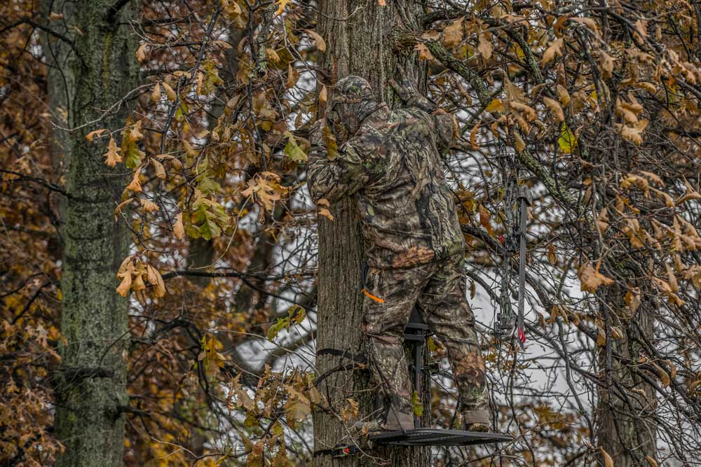 camouflaged hunter