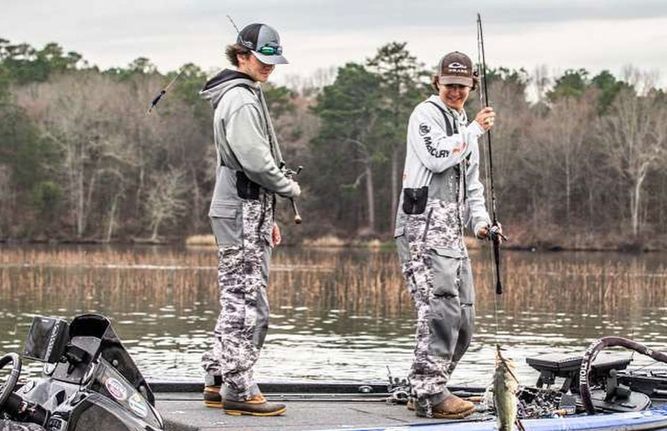 collegiate bass fishing