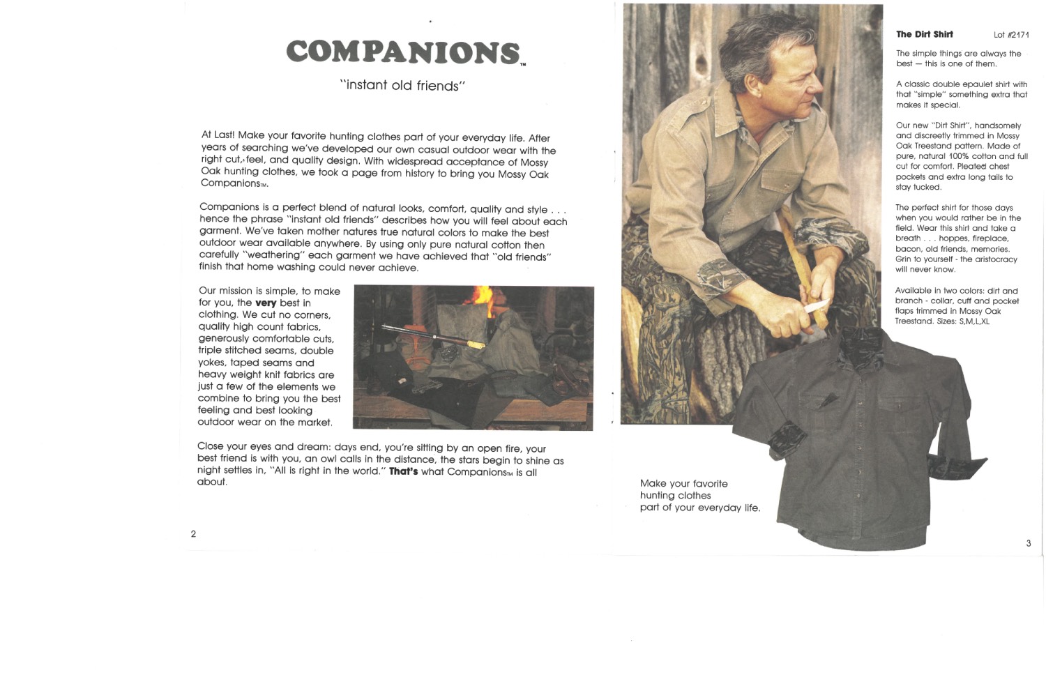 a page out of the original companions line