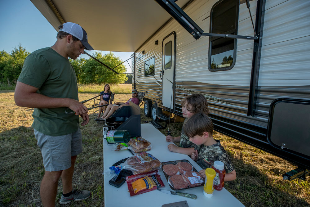 cooking at RV