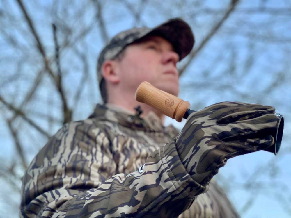 coyote howler locating turkeys