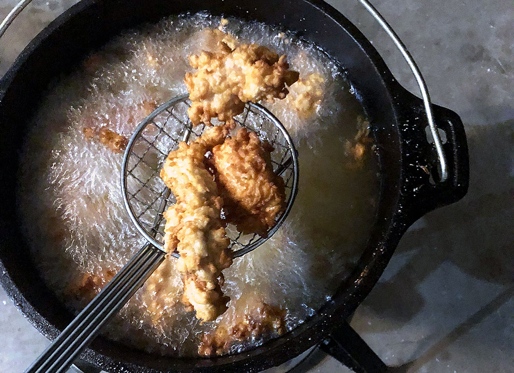 fried turkey breast