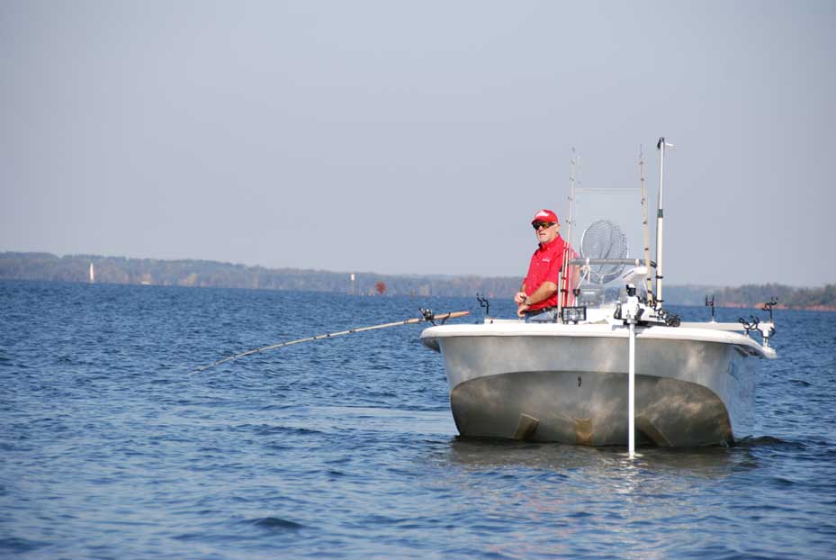 down rodding for striped bass