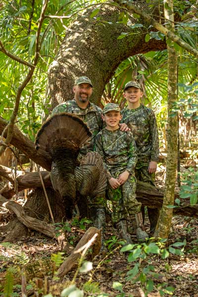 family turkey hunt