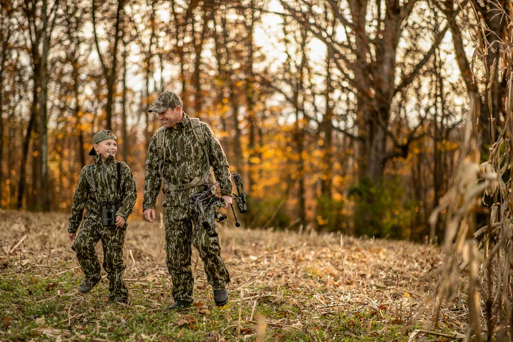 father son hunting