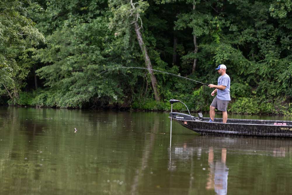 fishing home lake