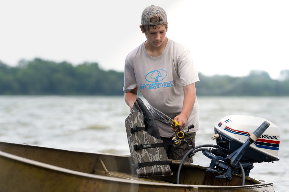 hot weather fishing