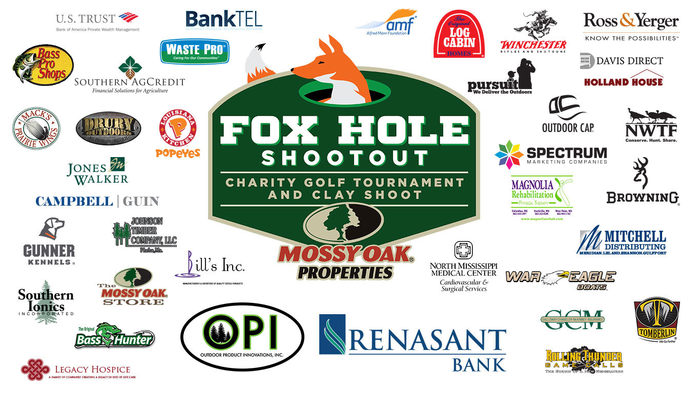 2018 Fox Hole Shootout sponsors