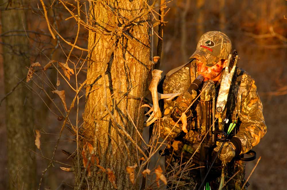 getting in treestand with gear