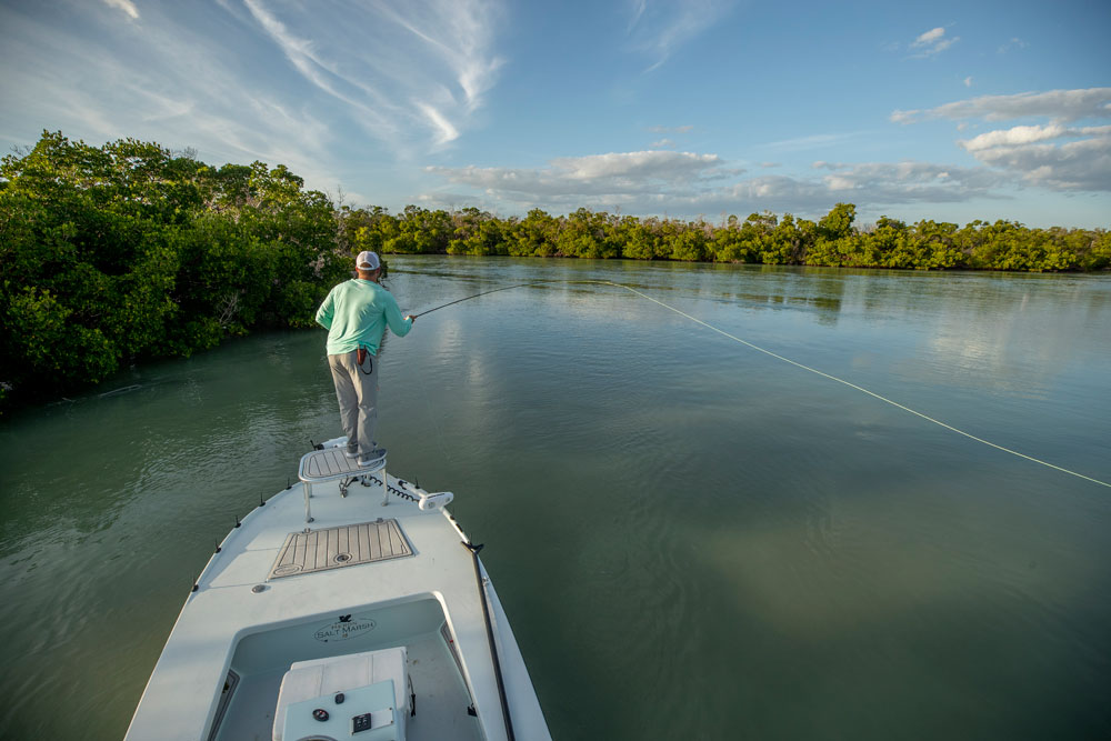 hot weather fishing