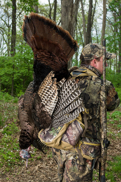 hunter with turkey