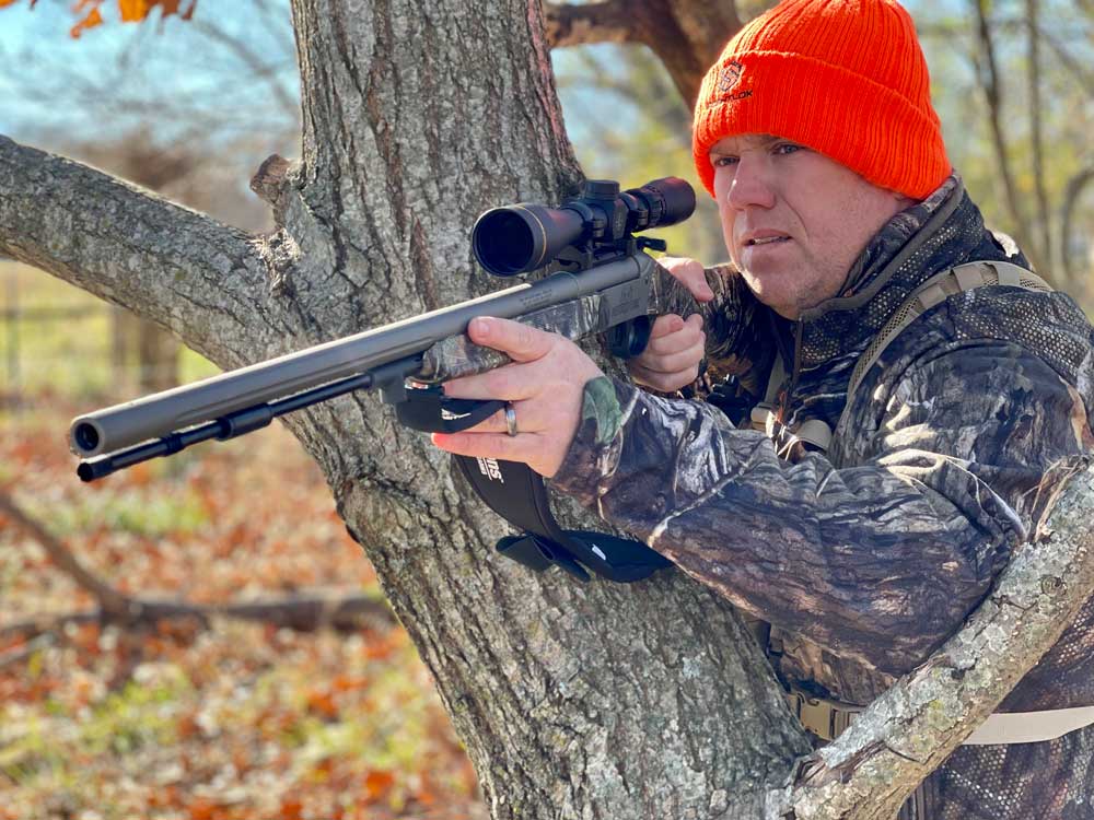 Heath Wood hunting with muzzleloader