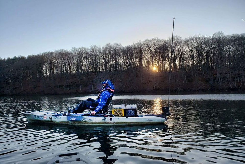 kayak fishing