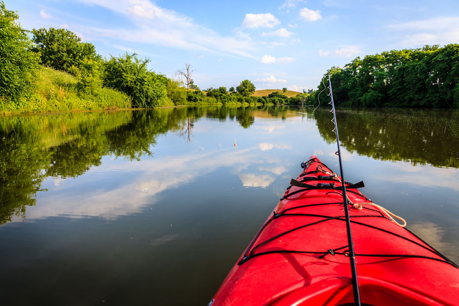 kayaking