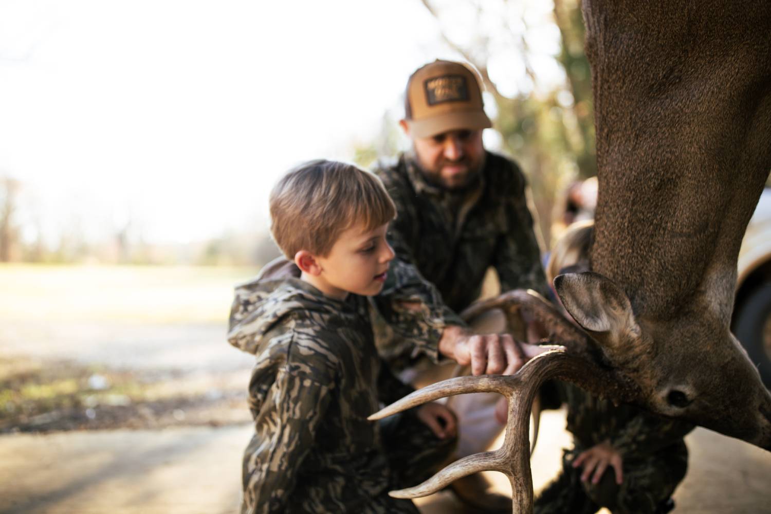 kids deer hunting