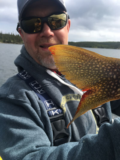 Lake Trout Tail